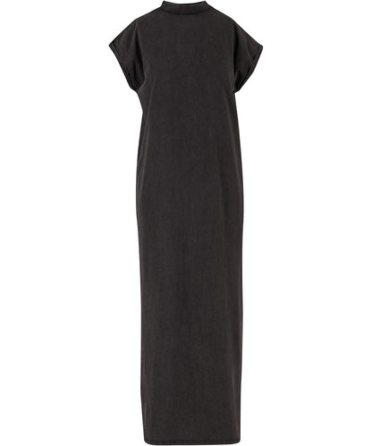 Build Your Brand BY303 Womens vintage long dress - COOZO