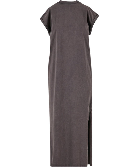Build Your Brand BY303 Womens vintage long dress - COOZO