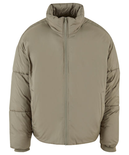 Build Your Brand BY309 Oversized puffer jacket - COOZO