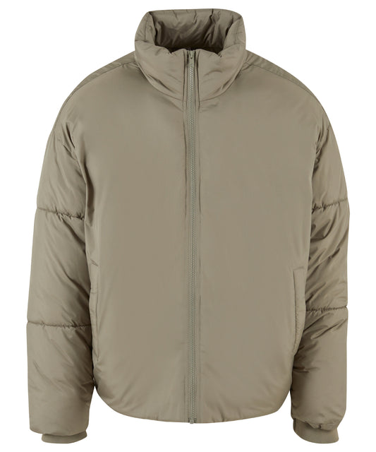 Build Your Brand BY309 Oversized puffer jacket - COOZO
