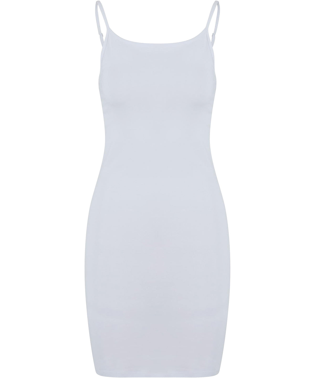 Build Your Brand BY313 Womens stretch Jersey slim dress - COOZO