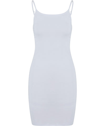 Build Your Brand BY313 Womens stretch Jersey slim dress - COOZO
