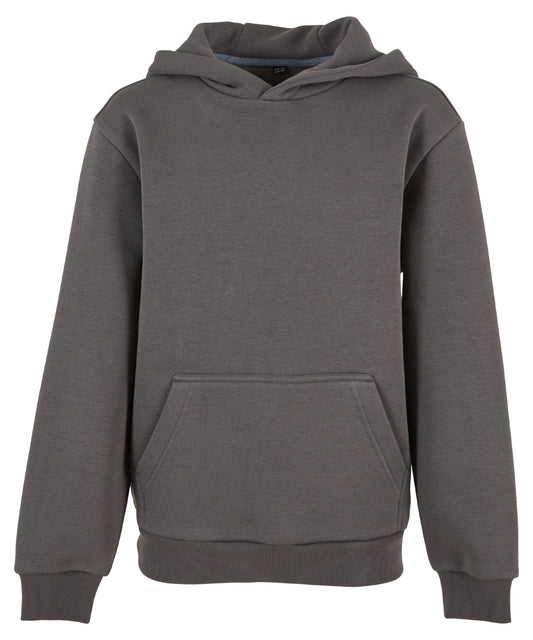 Build Your Brand BY315 Kids fluffy hoodie - COOZO