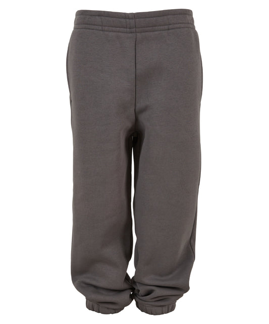 Build Your Brand BY317 Kids fluffy sweatpants - COOZO