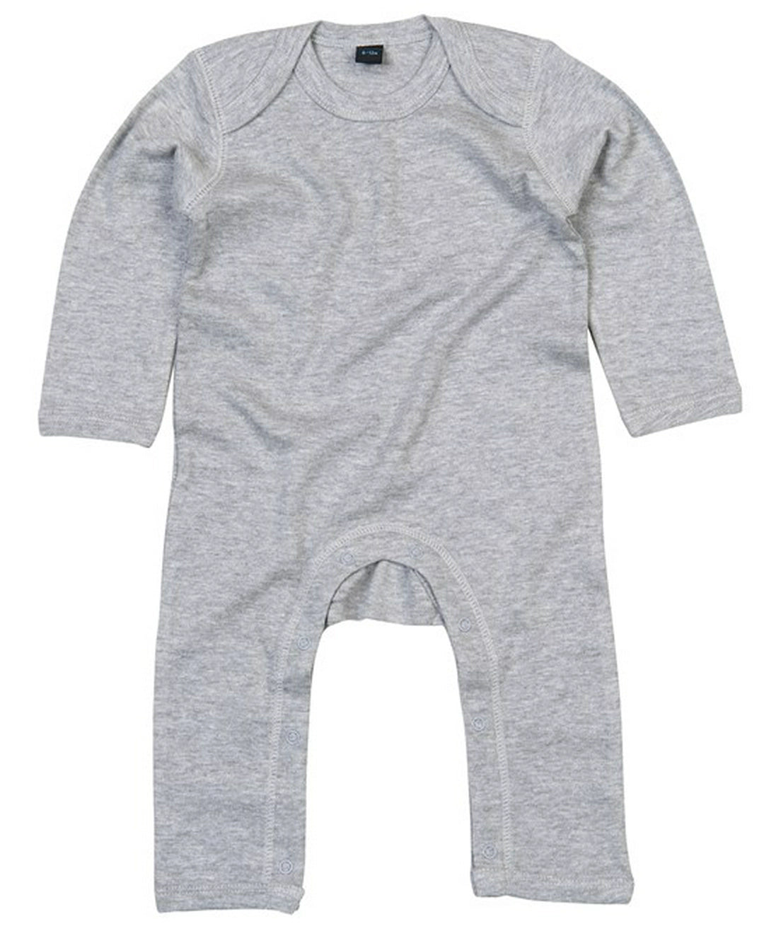 Babybugz BZ13 Baby Rompasuit 100% Cotton Long sleeved Envelope neck opening - COOZO