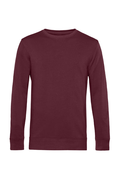 B&C WU31B Men's Organic Crew Neck Sweat Shirt Outlet