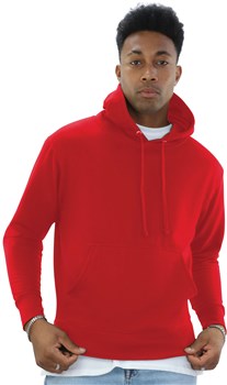 Casual Classics C202 Unisex Hood Sweat 300gsm Heavyweight Pullover Hood Brushed Back Fleece Inner - COOZO