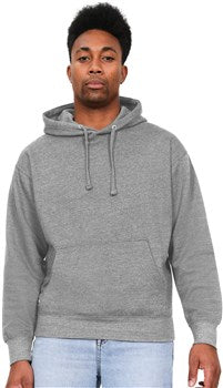 Casual Classics C202 Unisex Hood Sweat 300gsm Heavyweight Pullover Hood Brushed Back Fleece Inner - COOZO