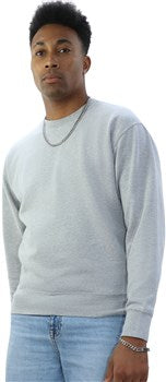 Casual Classics C214 Unisex Original Midweight Sweatshirt Crew Neck 280gsm Ribbed Collar, Cuffs & Waistband - COOZO