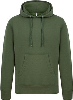 Casual Classics C2200 Unisex Ringspun Blend Hood Sweat 280gsm Ribbed Cuff & Waistband - COOZO