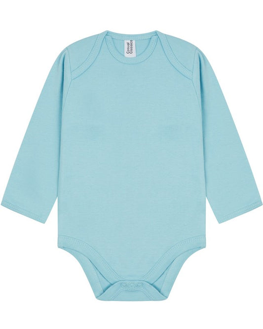 Casual Classics C8020T Baby Long Sleeve Body Suit 180gsm - COOZO