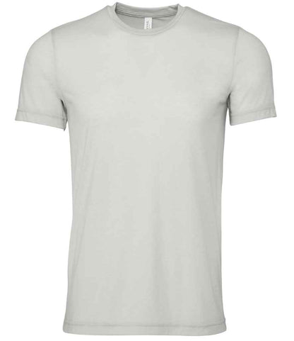 Bella+Canvas CA3001CVC Unisex heather CVC Ribbed crew neck short sleeve t-shirt Single jersey Rich color - COOZO