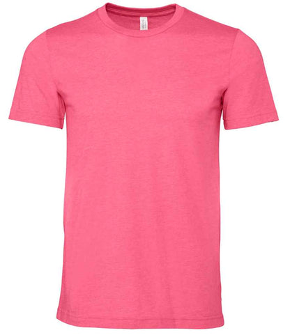 Bella+Canvas CA3001CVC Unisex heather CVC Ribbed crew neck short sleeve t-shirt Single jersey Rich color - COOZO