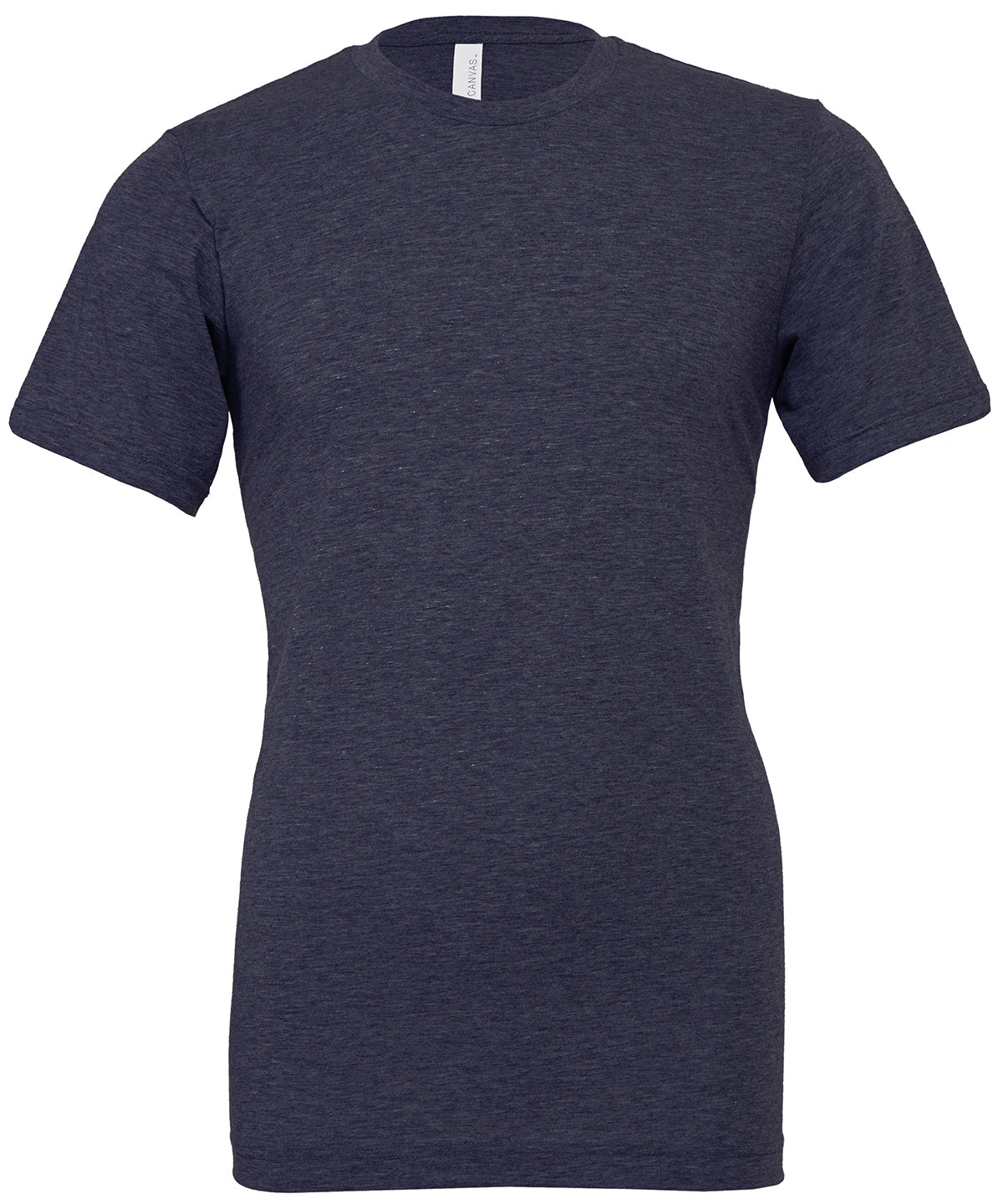 Bella+Canvas CA3001CVC Unisex heather CVC Ribbed crew neck short sleeve t-shirt Single jersey Dark color - COOZO