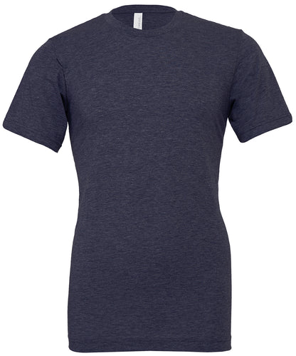 Bella+Canvas CA3001CVC Unisex heather CVC Ribbed crew neck short sleeve t-shirt Single jersey Dark color - COOZO