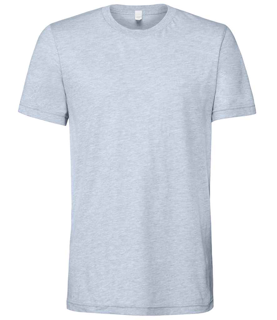 Bella+Canvas CA3001CVC Unisex heather CVC Ribbed crew neck short sleeve t-shirt Single jersey Rich color - COOZO