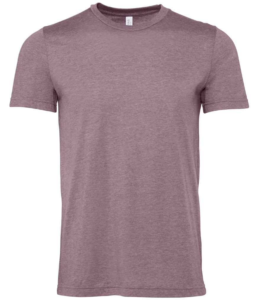 Bella+Canvas CA3001CVC Unisex heather CVC Ribbed crew neck short sleeve t-shirt Single jersey Light color - COOZO