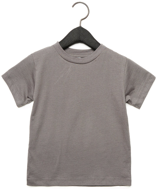 Bella+Canvas CA3001T Baby Toddler Unisex Jersey Short Sleeve Tee 100% cotton Side-seamed - COOZO