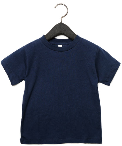 Bella+Canvas CA3001T Baby Toddler Unisex Jersey Short Sleeve Tee 100% cotton Side-seamed - COOZO