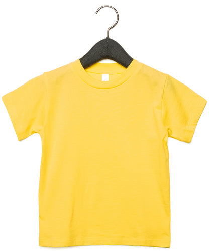 Bella+Canvas CA3001T Baby Toddler Unisex Jersey Short Sleeve Tee 100% cotton Side-seamed - COOZO