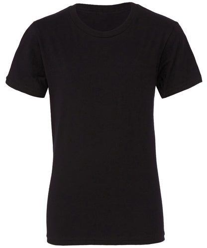 Bella+Canvas CA3001Y Unisex Youths Crew Neck T-Shirt 100% cotton Side-seamed - COOZO