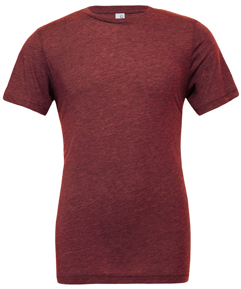 Bella+Canvas Unisex Triblend Short Sleeve Tee Dark color CA3413 - COOZO