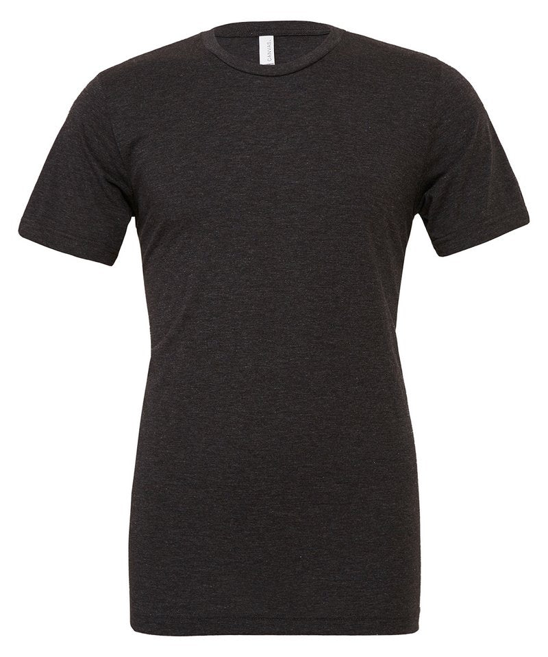 Bella+Canvas Unisex Triblend Short Sleeve Tee Dark color CA3413 - COOZO
