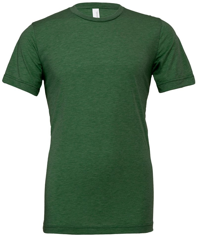 Bella+Canvas Unisex Triblend Short Sleeve Tee Dark color CA3413 - COOZO