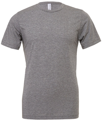Bella+Canvas Unisex Triblend Short Sleeve Tee Dark color CA3413 - COOZO