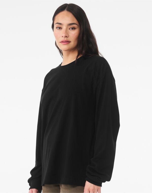 Bella+Canvas CA3511 Unisex Heavy Boxy Long Sleeve Tee - COOZO