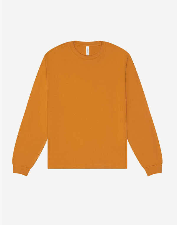 Bella+Canvas CA3511 Unisex Heavy Boxy Long Sleeve Tee - COOZO