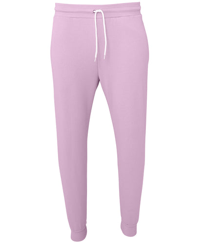 Bella+Canvas CA3727 Unisex Jogger softest fleece fabric Sweatpants Side pockets Ribbed ankle cuff - COOZO
