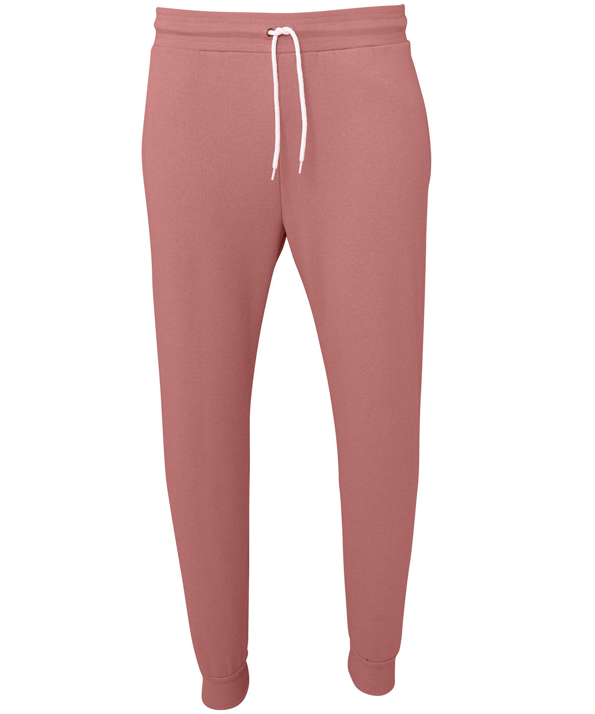 Bella+Canvas CA3727 Unisex Jogger softest fleece fabric Sweatpants Side pockets Ribbed ankle cuff - COOZO
