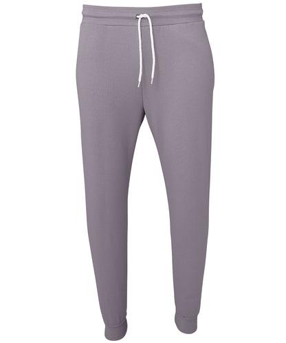 Bella+Canvas CA3727 Unisex Jogger softest fleece fabric Sweatpants Side pockets Ribbed ankle cuff - COOZO