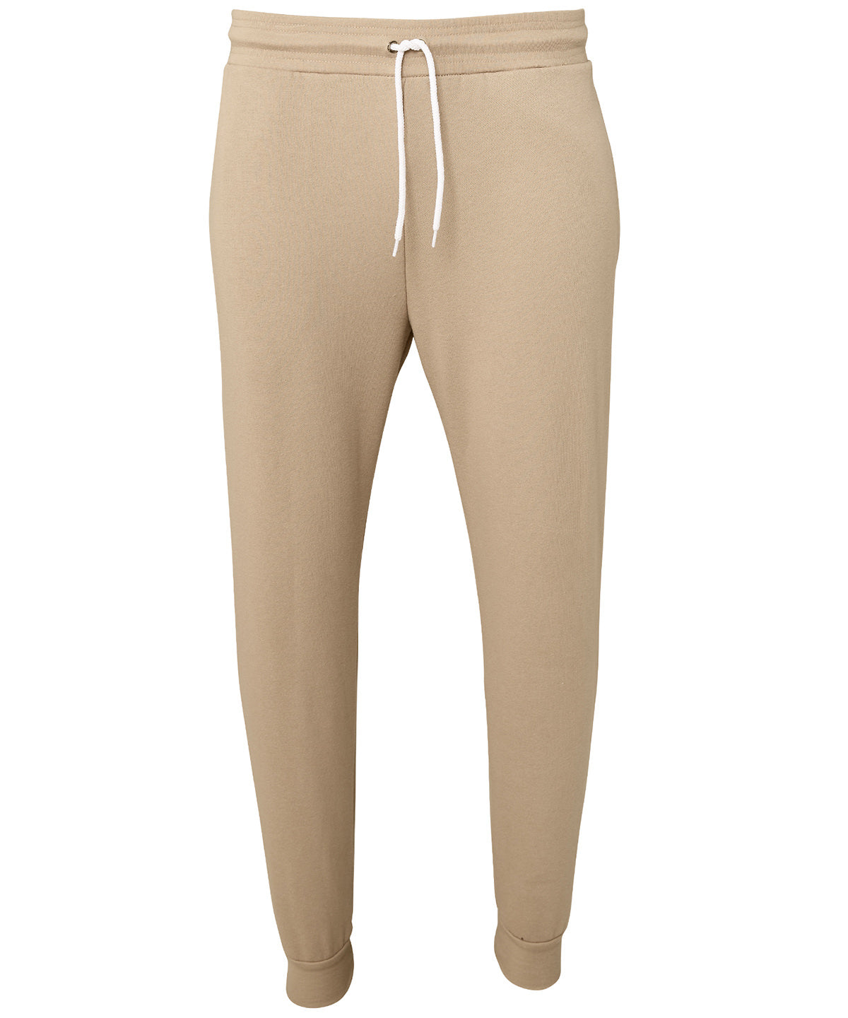 Bella+Canvas CA3727 Unisex Jogger softest fleece fabric Sweatpants Side pockets Ribbed ankle cuff - COOZO