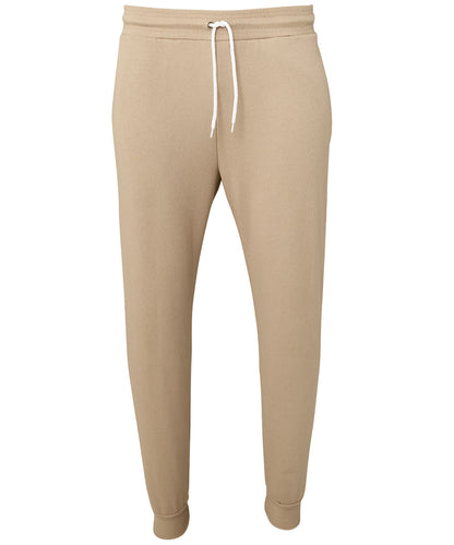 Bella+Canvas CA3727 Unisex Jogger softest fleece fabric Sweatpants Side pockets Ribbed ankle cuff - COOZO