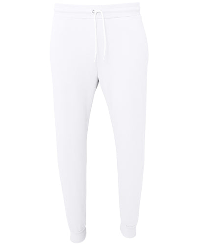 Bella+Canvas CA3727 Unisex Jogger softest fleece fabric Sweatpants Side pockets Ribbed ankle cuff - COOZO