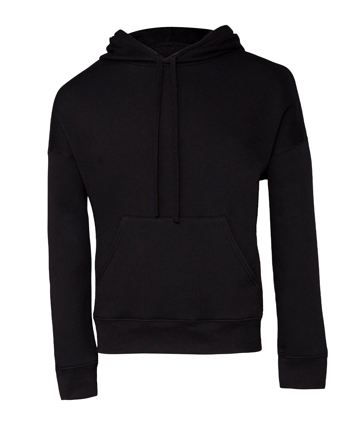 Bella + Canvas CA3729 Unisex sponge fleece pullover DTM hoodie kangaroo pockets fashion-forward dyed drawcords - COOZO