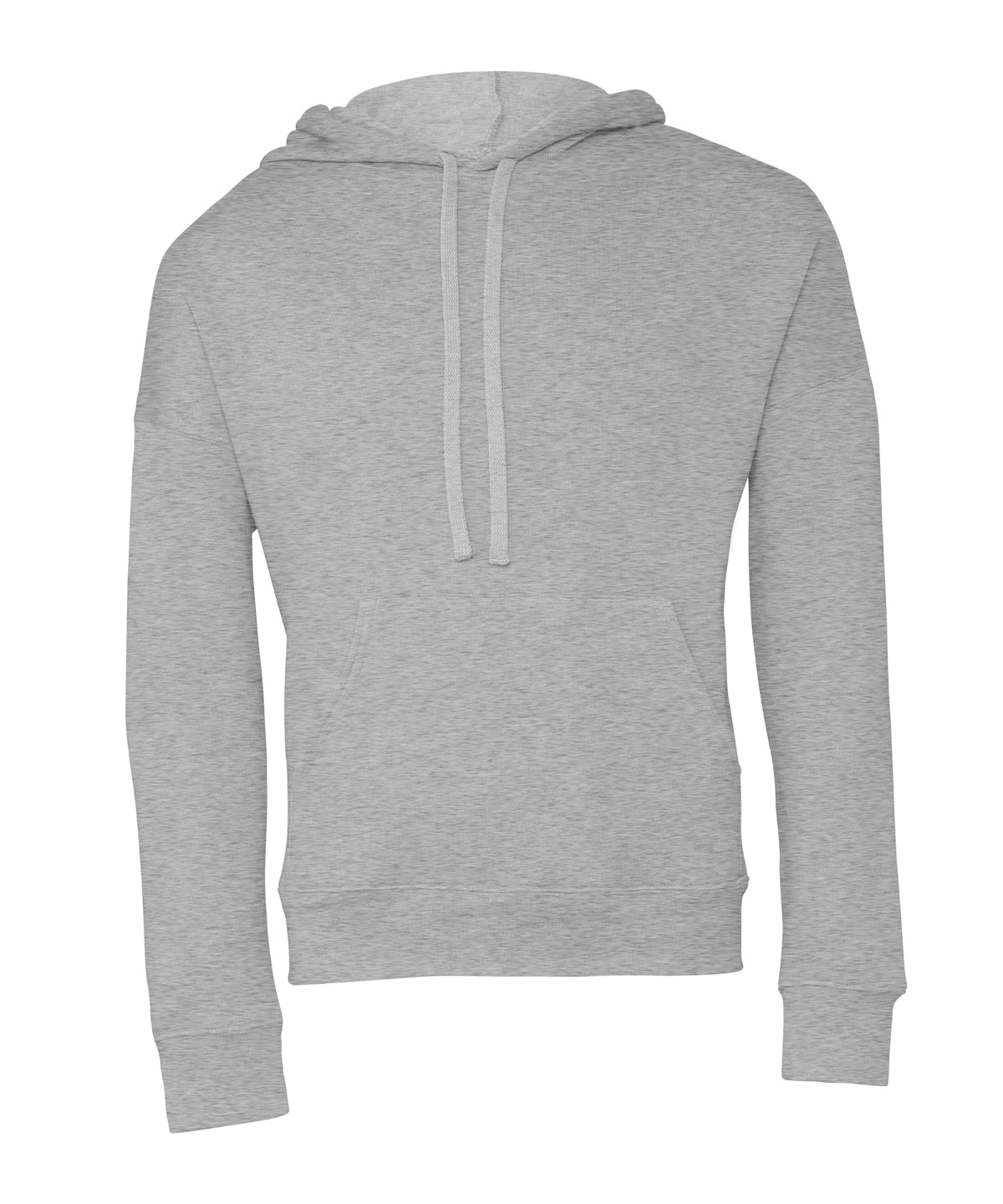 Bella + Canvas CA3729 Unisex sponge fleece pullover DTM hoodie kangaroo pockets fashion-forward dyed drawcords - COOZO