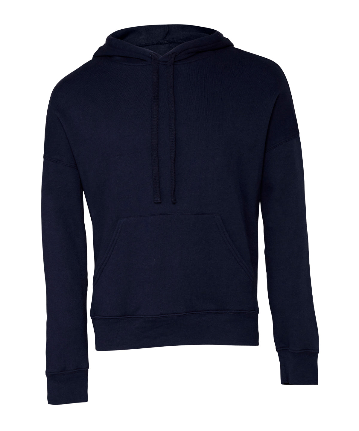 Bella + Canvas CA3729 Unisex sponge fleece pullover DTM hoodie kangaroo pockets fashion-forward dyed drawcords - COOZO