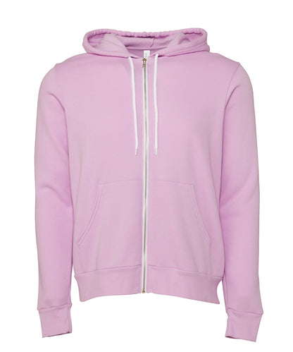 Bella+Canvas CA3739 Unisex Poly-Cotton Fleece Full-Zip relaxed fit full-zip closure  Hoodie Other color - COOZO