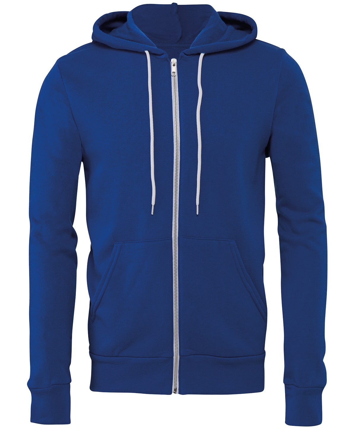 Bella+Canvas CA3739 Unisex Poly-Cotton Fleece Full-Zip relaxed fit full-zip closure  Hoodie Other color - COOZO