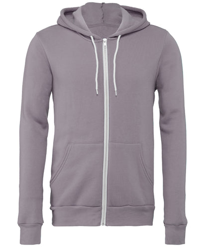 Bella+Canvas CA3739 Unisex Poly-Cotton Fleece Full-Zip relaxed fit full-zip closure  Hoodie Other color - COOZO