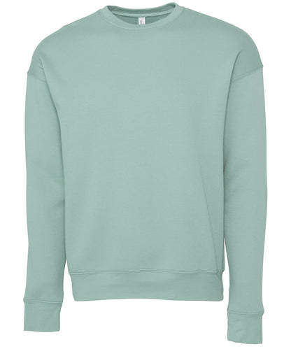 Bella+Canvas CA3945 Unisex Drop Shoulder Fleece pullover crew neck sweatshirt super-sof twarmth breathability Other color - COOZO