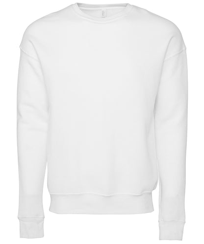 Bella+Canvas CA3945 Unisex Drop Shoulder Fleece pullover crew neck sweatshirt super-sof twarmth breathability Other color - COOZO