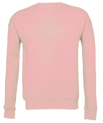 Bella+Canvas CA3945 Unisex Drop Shoulder Fleece pullover crew neck sweatshirt super-sof twarmth breathability Other color - COOZO