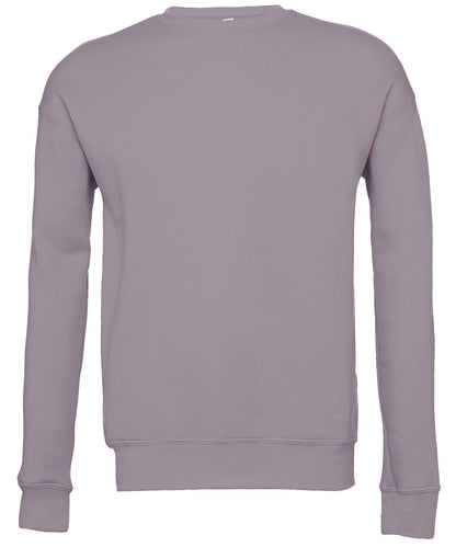 Bella+Canvas CA3945 Unisex Drop Shoulder Fleece pullover crew neck sweatshirt super-sof twarmth breathability Other color - COOZO
