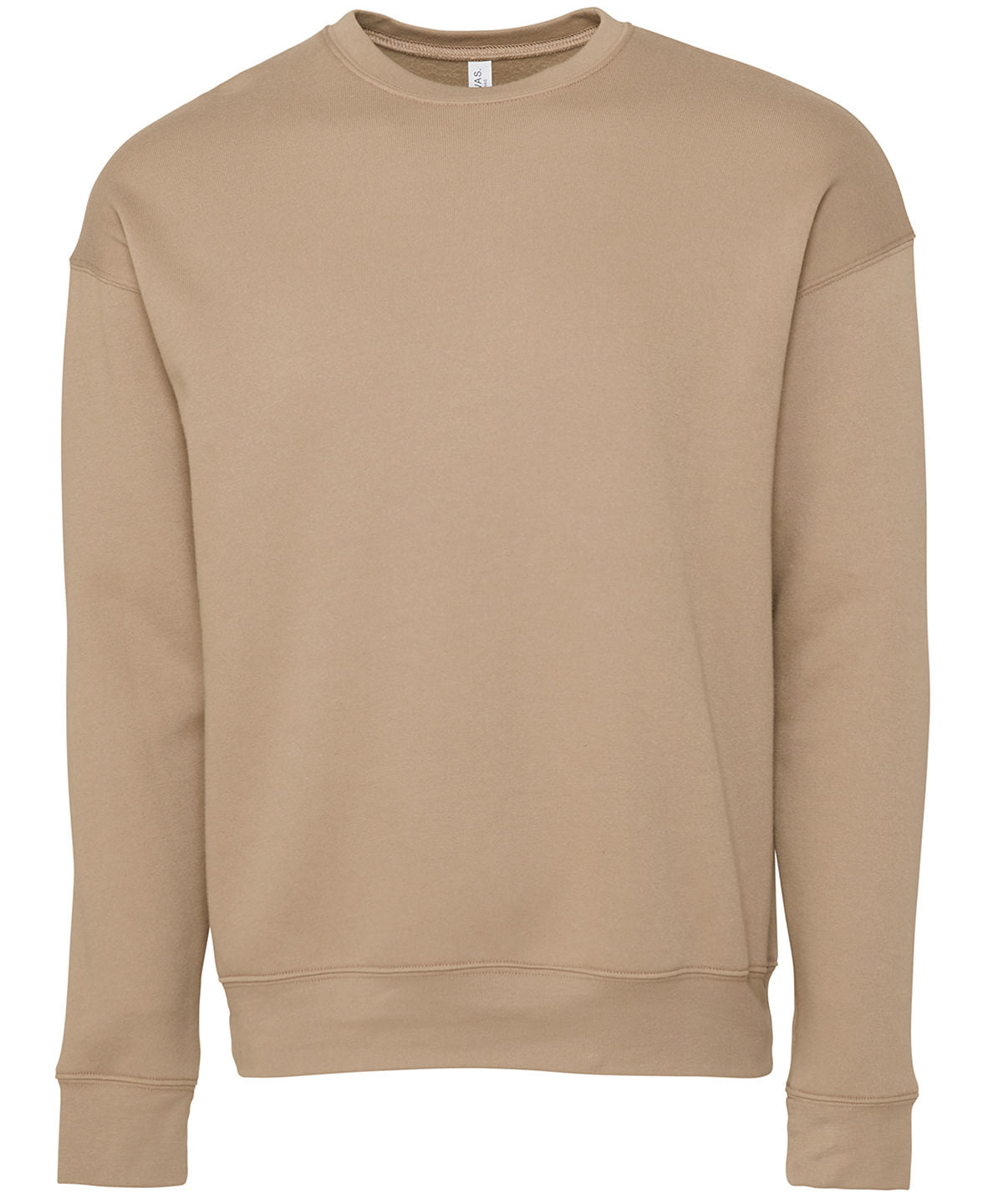 Bella+Canvas CA3945 Unisex Drop Shoulder Fleece pullover crew neck sweatshirt super-sof twarmth breathability Other color - COOZO