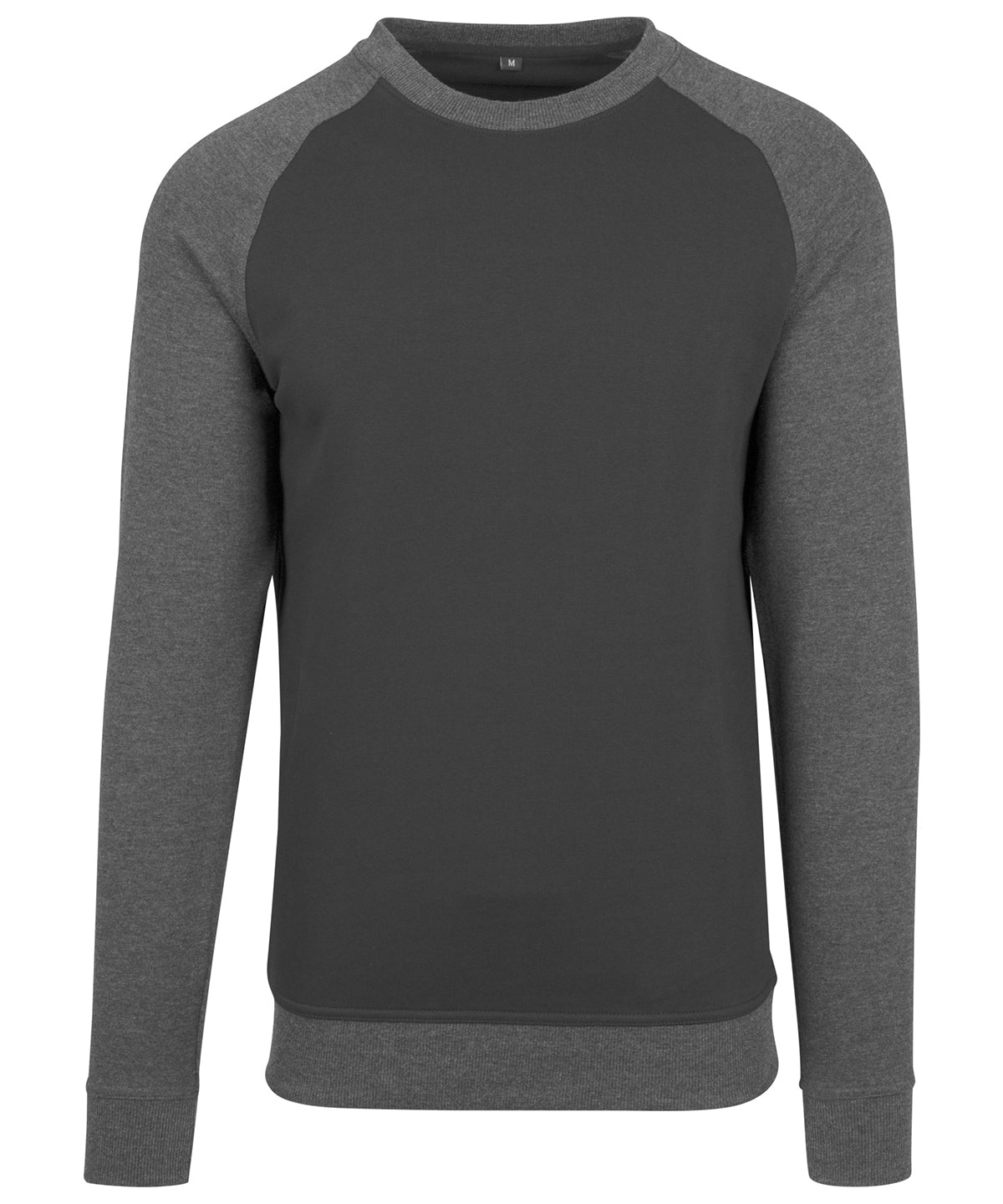 Build Your Brand BY076 Raglan crew neck - COOZO