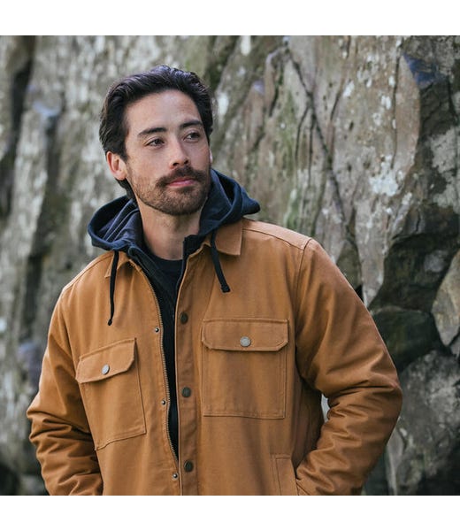 COOZO-Men's Oxide Sherpa Canvas Jkt